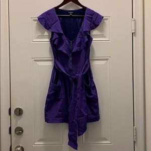 BEBE - PURPLE DRESS - SIZE S